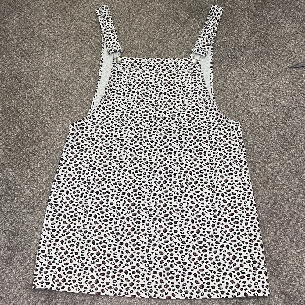 Kendall and Kylie Overall Cheetah Print Dress